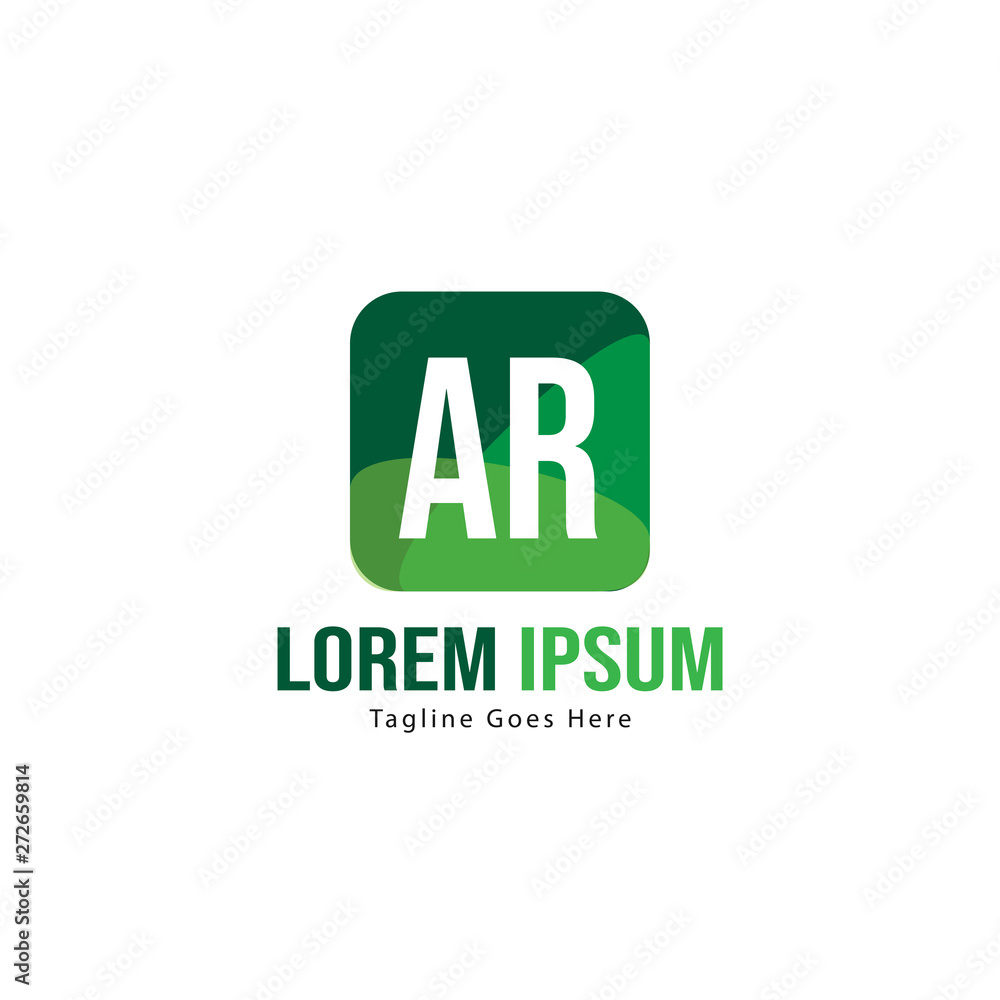 AR Letter Logo Design. Creative Modern AR Letters Icon Illustration AR Letter Logo Design. Creative Modern AR Letters Icon Illustration