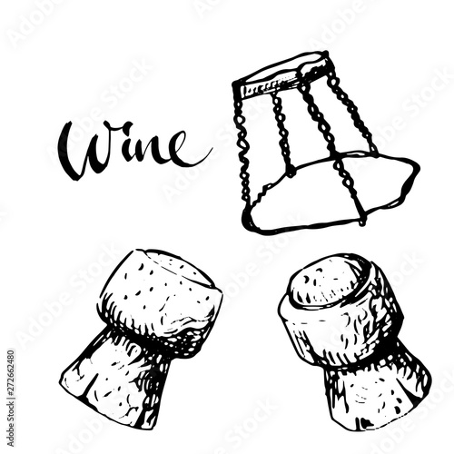 Sparkling wine cork