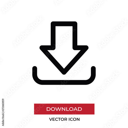 Download vector icon in modern style for web site and mobile app
