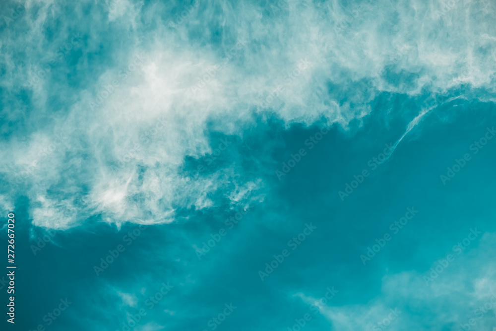 Abstract beauty in nature with blue sky background.
