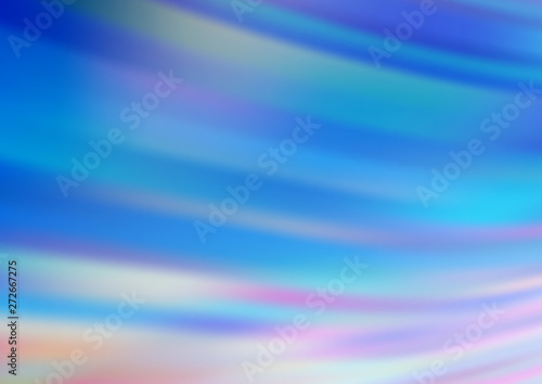 Light BLUE vector glossy abstract background.