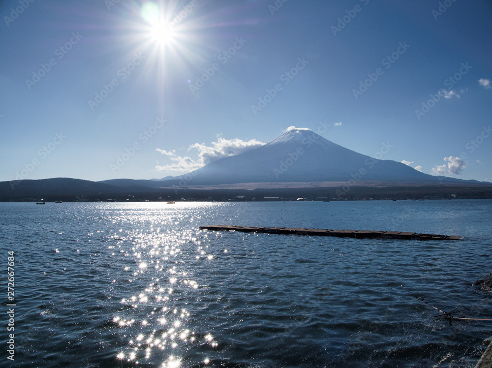 Japan Fujiyama Fuji lake