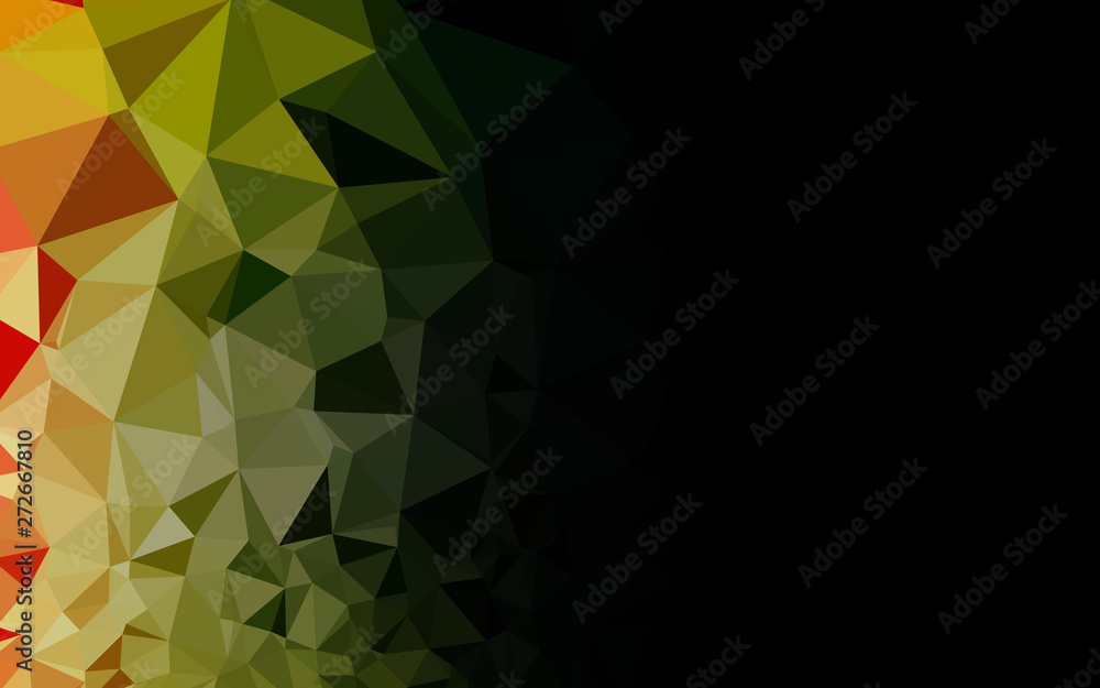 Obraz premium Light Multicolor, Rainbow vector triangle mosaic texture.