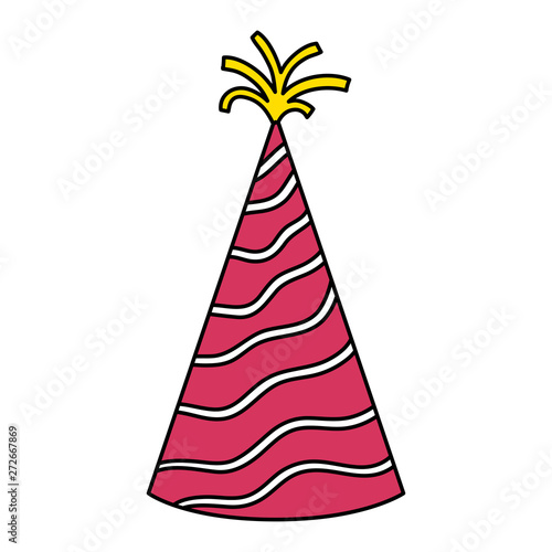 party hat cone decorative icon