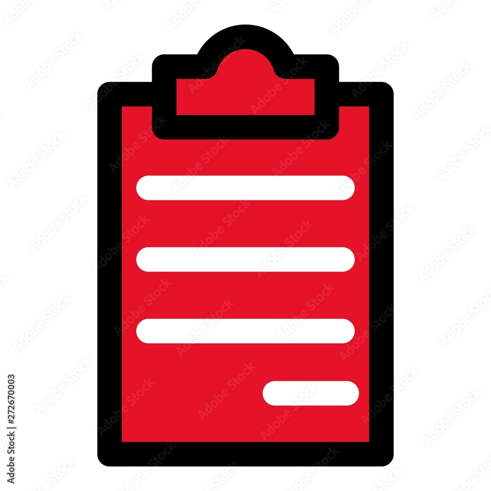 Patient clipboard icon. Outline patient clipboard vector icon for web design isolated on white background Patient clipboard icon. Outline patient clipboard vector icon for web design isolated on white background