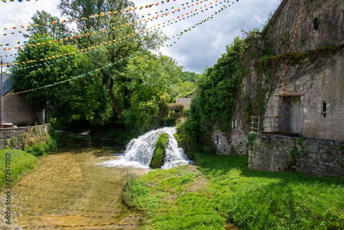 Cascade sur le Coly photo