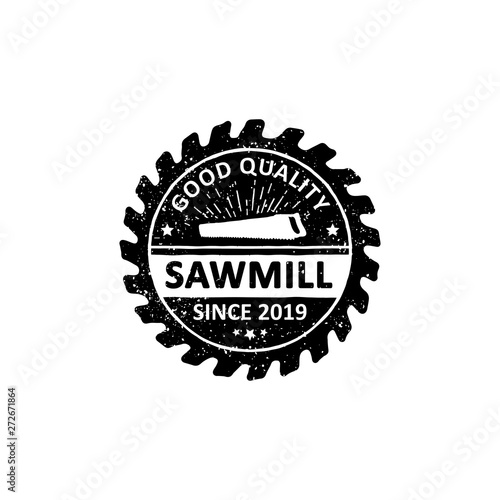 a vintage carpentry and mechanic labels, emblems and logo