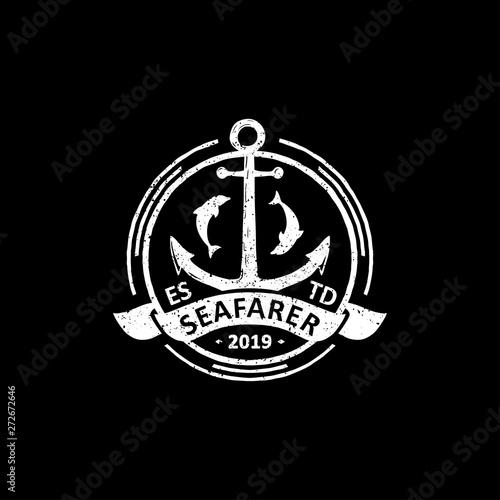 vintage badges of sailing  labels, emblems and logo