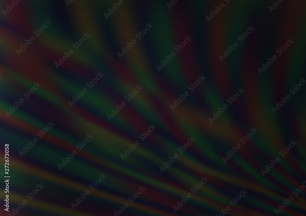 Dark Silver, Gray vector blurred bright pattern. Dark Silver, Gray vector blurred bright pattern.