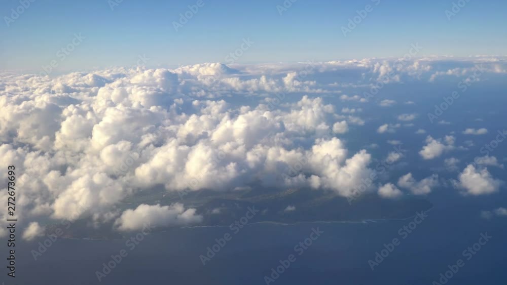 Aerial shot of Hawaii in 4k Aerial shot of Hawaii in 4k