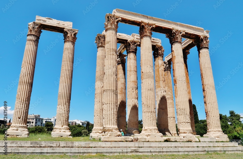 Olympieion, Zeustempel, Athen, Griechenland