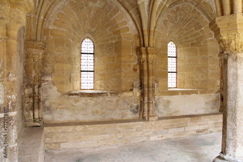 Grammont priory in Saint-Prouant (France)