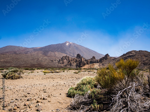 Obraz na płótnie Beautiful landscape of Teide National Park in Tenerife Canary Islands Spain w salonie
