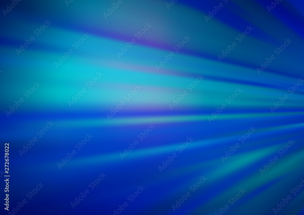 Fototapeta premium Light BLUE vector glossy abstract background.