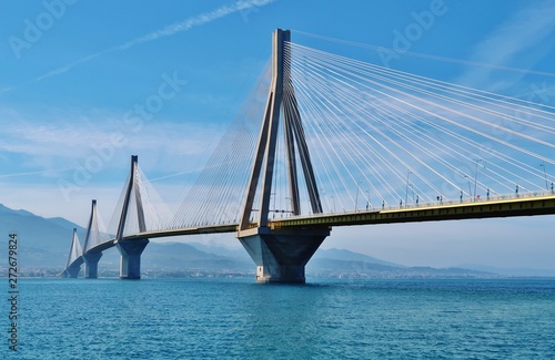 Rio-Andirrio-Brücke bei Patras, Griechenland