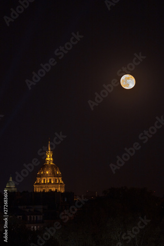 Moon over Paris