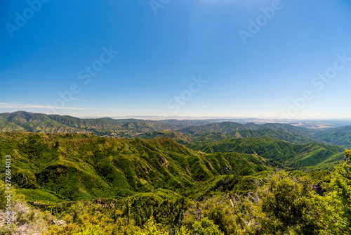 Coastal Mountains from High Viewpoint