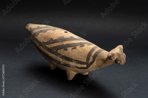 Pre-Columbian animal ceramic often called 