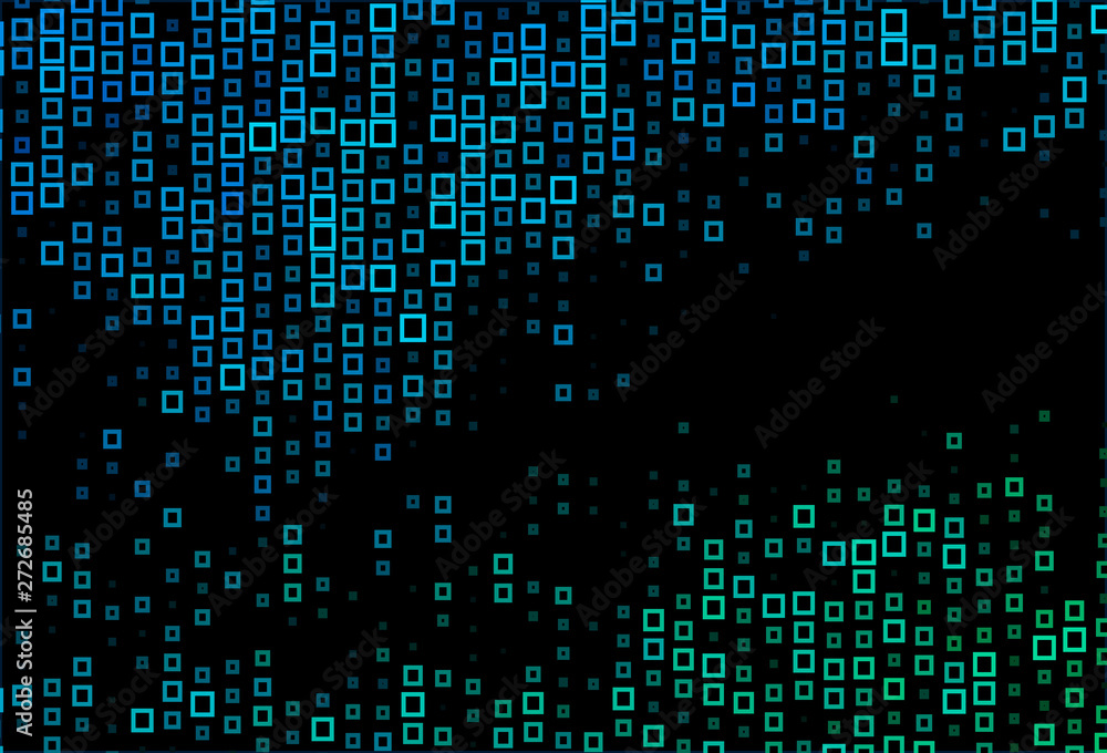 Dark BLUE vector background in polygonal style. Dark BLUE vector background in polygonal style.