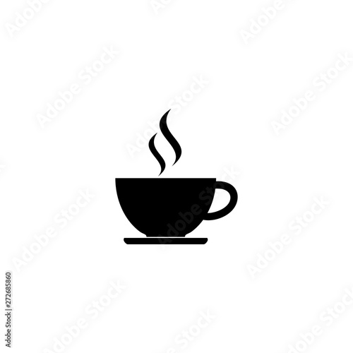 Cup of coffee. Coffee cup icon. Coffee icon isolated on white background