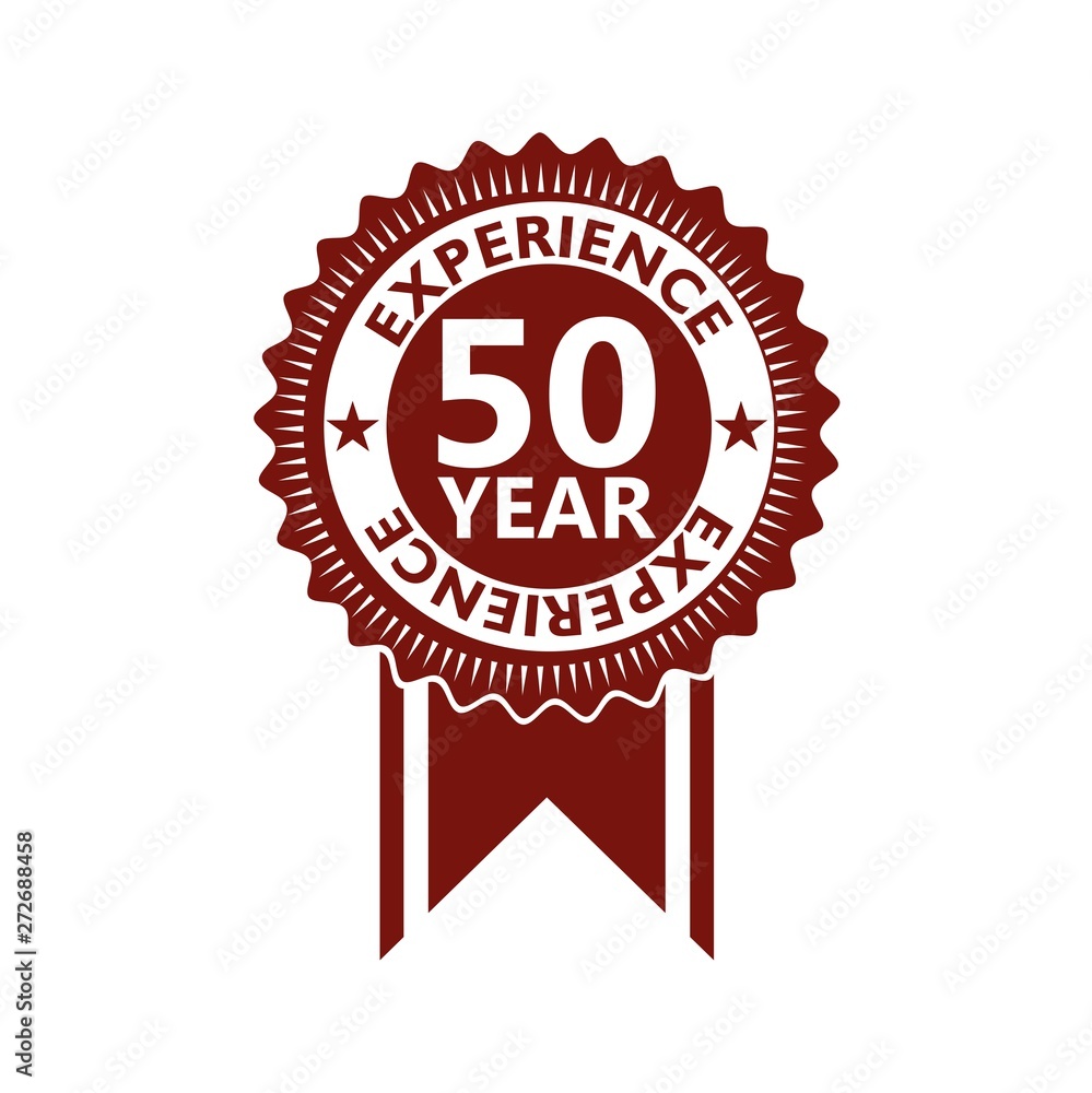 Fifty Years Experience, 50 Years Experience icon, sign, button Fifty Years Experience, 50 Years Experience icon, sign, button