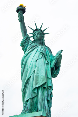 Statue of Liberty National Monument. Sculpture by Frédéric Auguste Bartholdi. Manhattan. New York. USA. 