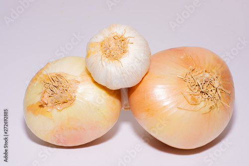 onion isolated on white background