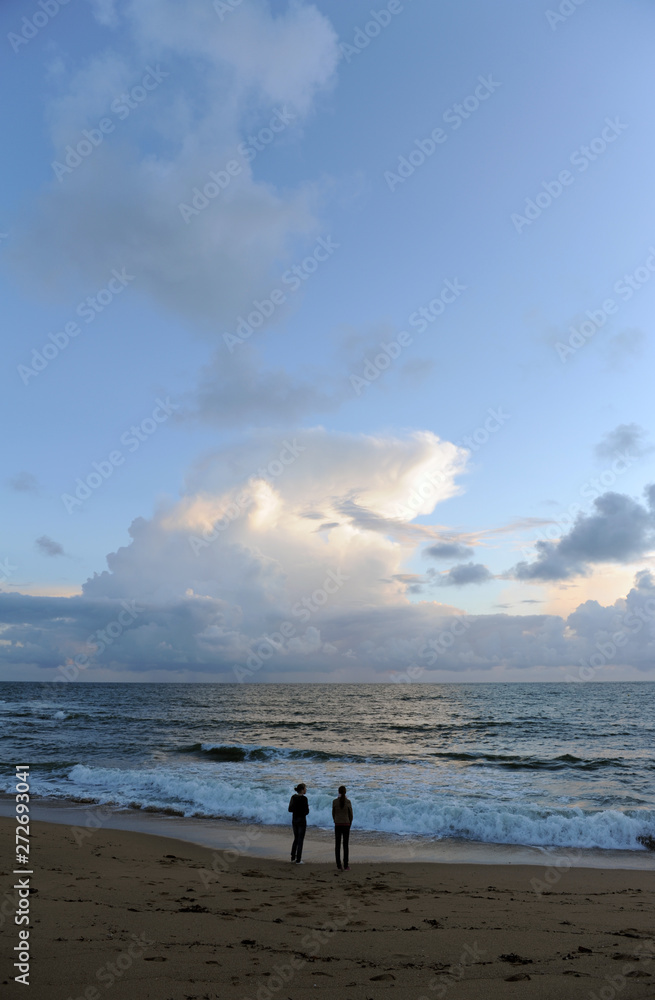 Atlantik in der Bretagne bei Batz-sur-Mer