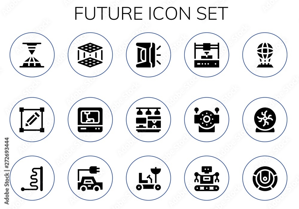 future icon set future icon set