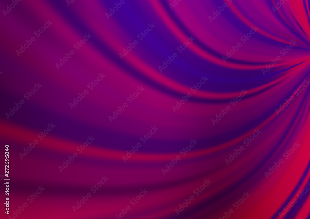 Obraz premium Dark Purple vector glossy abstract template.