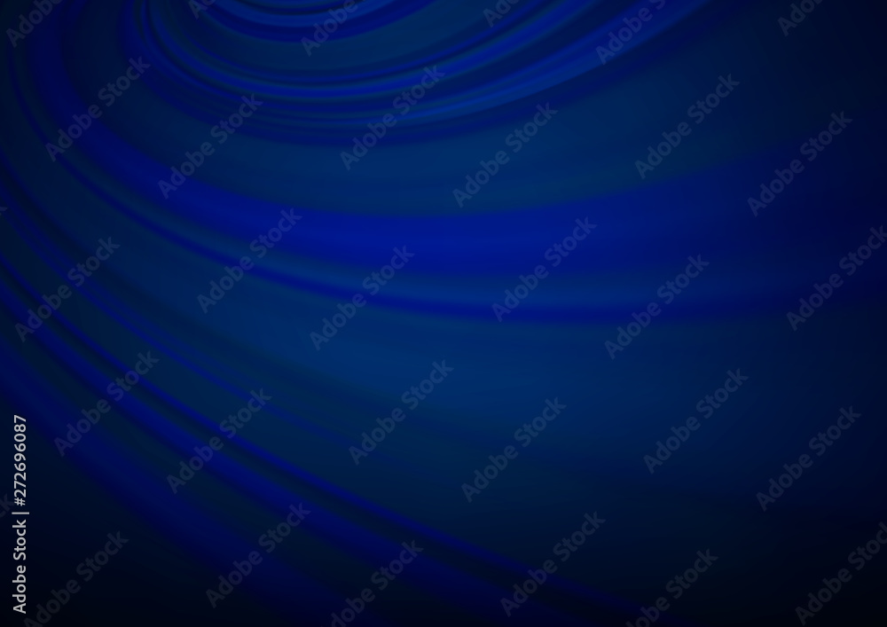 Dark BLUE vector glossy abstract template. Dark BLUE vector glossy abstract template.