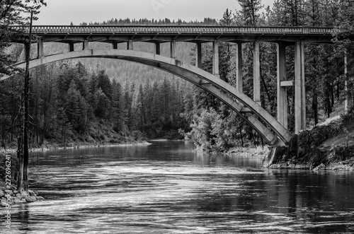 Old Bridge Over The Spokane River © Sam Judy