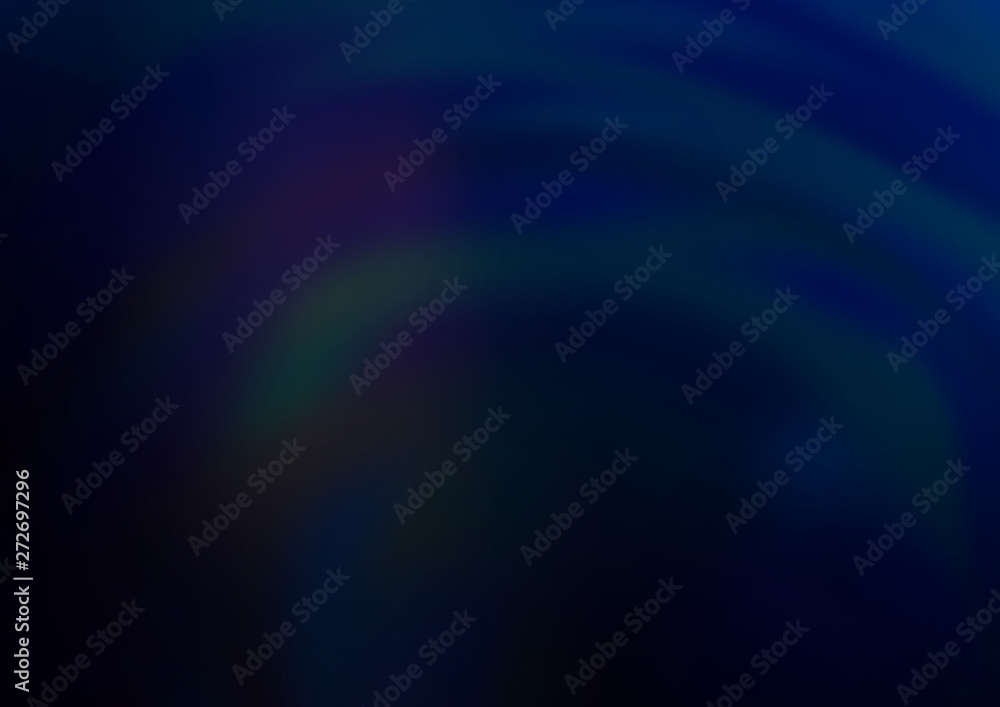 Fototapeta premium Dark BLUE vector abstract bright background.
