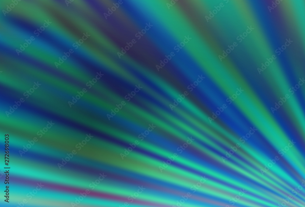 Obraz premium Light BLUE vector background with straight lines.