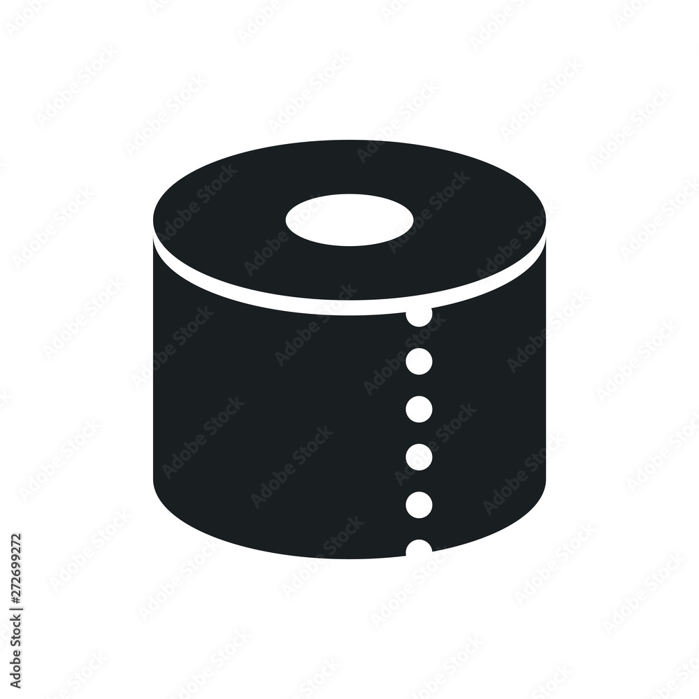 toilet paper vector icon toilet paper vector icon