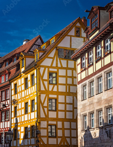 Houses in the old town of Nuremberg