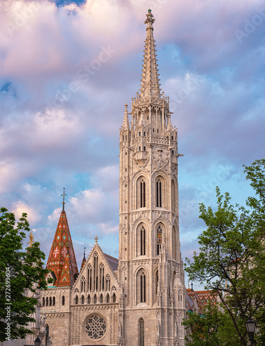 Detail of St Matthias churc...