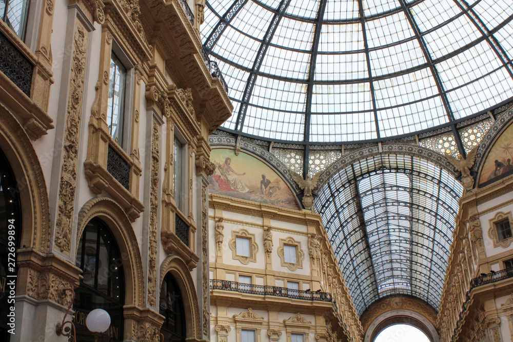 The Gallery is one of the symbolic places of Milan The Gallery is one of the symbolic places of Milan