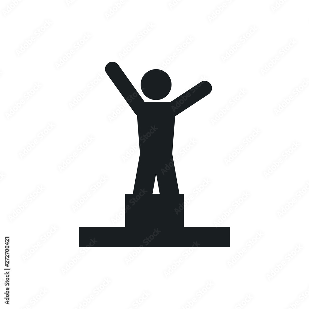 pedestal vector icon pedestal vector icon