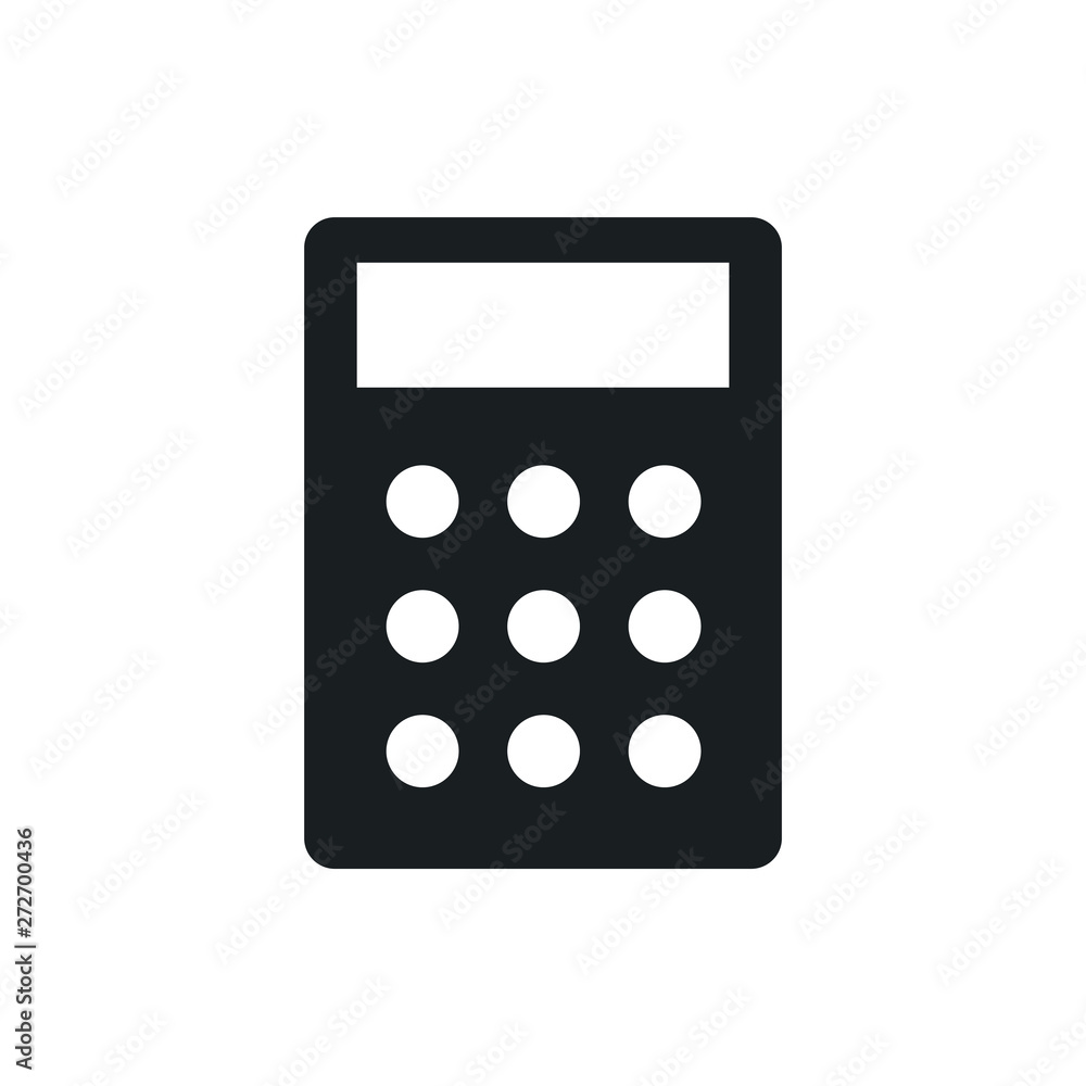 calculator vector icon calculator vector icon