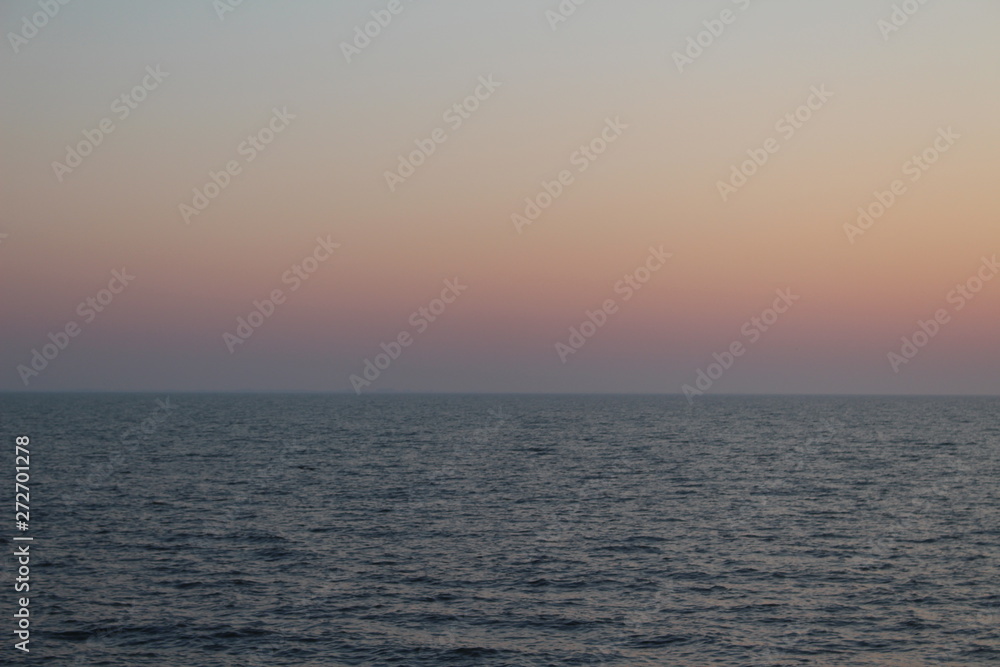 sunset over sea sunset over sea