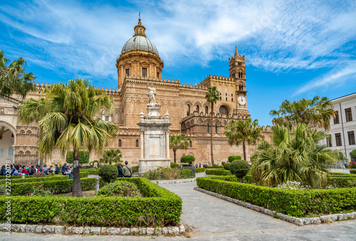 The Cathedral of Palermo in Sicily, Italy photo
