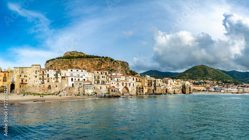 Cefalu, medieval village of Sicily island, Italy