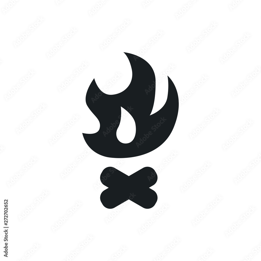 fire vector icon