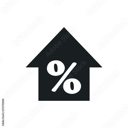 percent growth vector icon © Irina