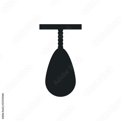 punching bag vector icon