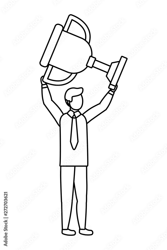 Businessman avatar cartoon design vector illustration Businessman avatar cartoon design vector illustration