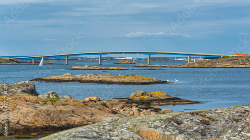 Long bridge connecting hono with foto island photo