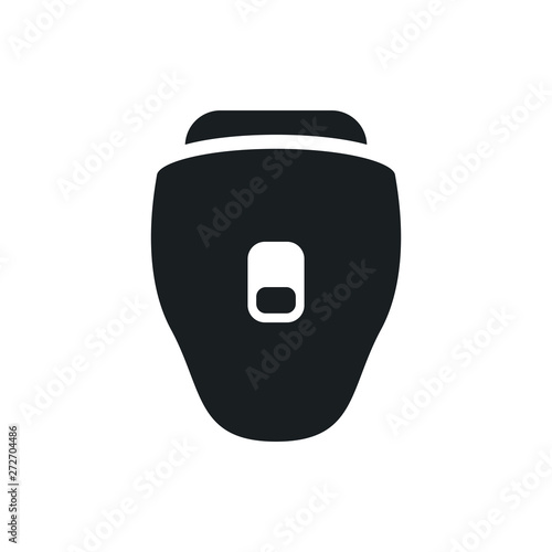 epilator vector icon