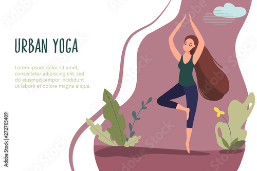 Urban yoga for women